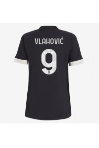 Juventus Dusan Vlahovic #9 Fotballdrakt Tredje Klær Dame 2023-24 Korte ermer